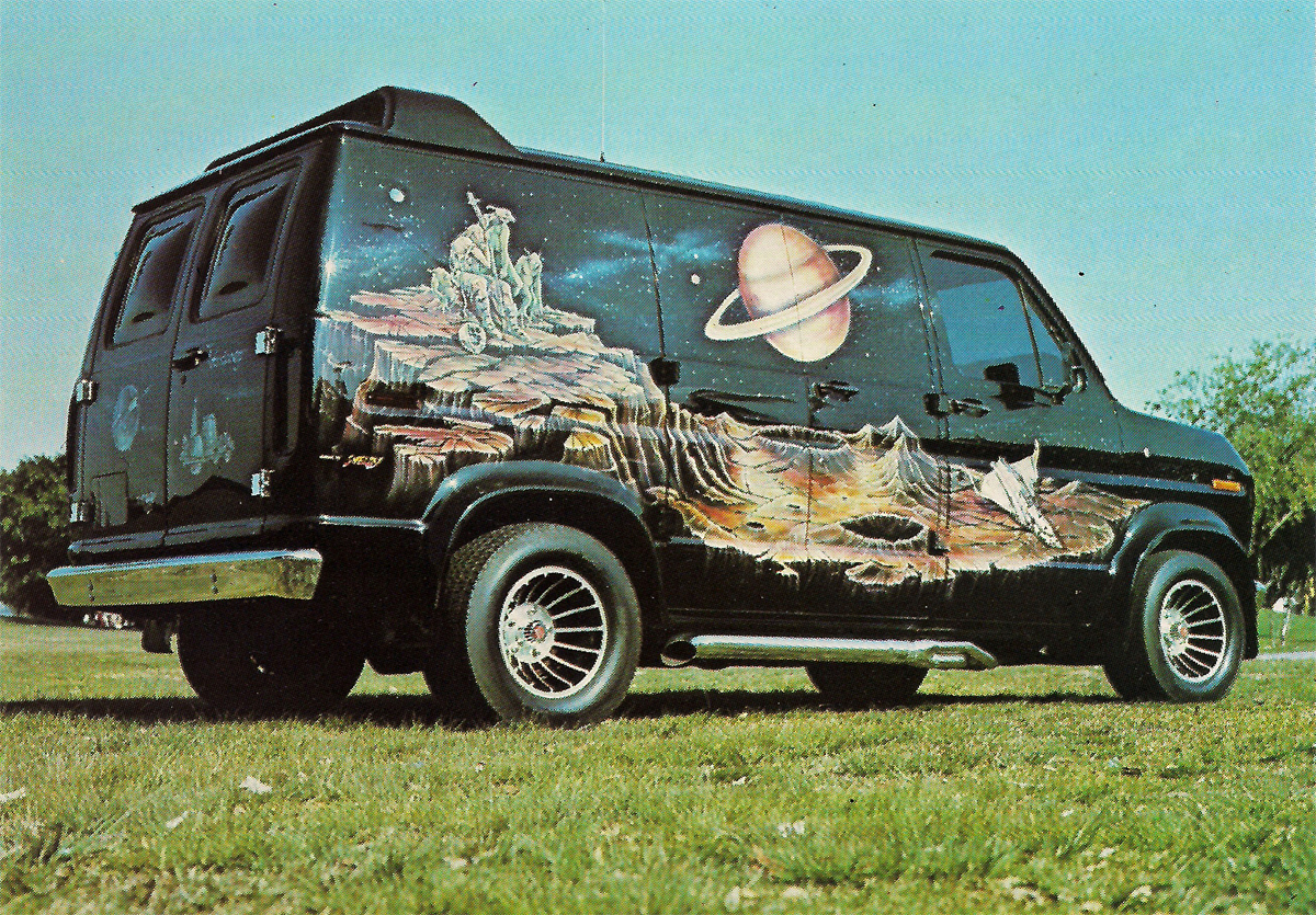 Magic Carpet Ride… 70’s Airbrushed Vans - CVLT Nation