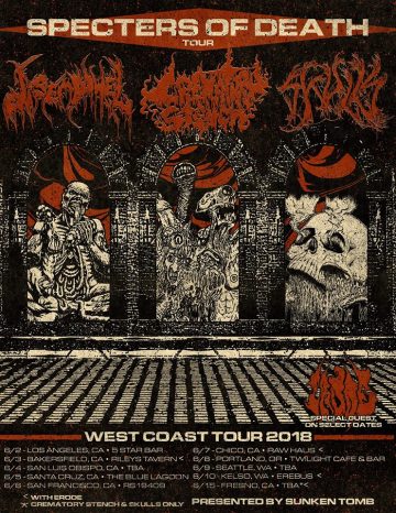 Diseased Death DOOM! Premiering: SKULLS & DRENCHED split “Monuments of ...