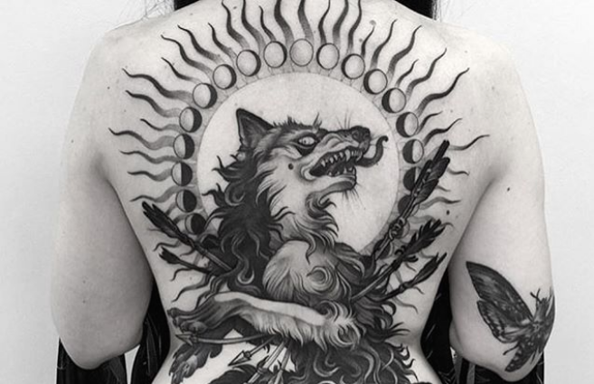 Peer into OCCULTARCANA: The Black Hole of Blackwork Tattoos - CVLT Nation
