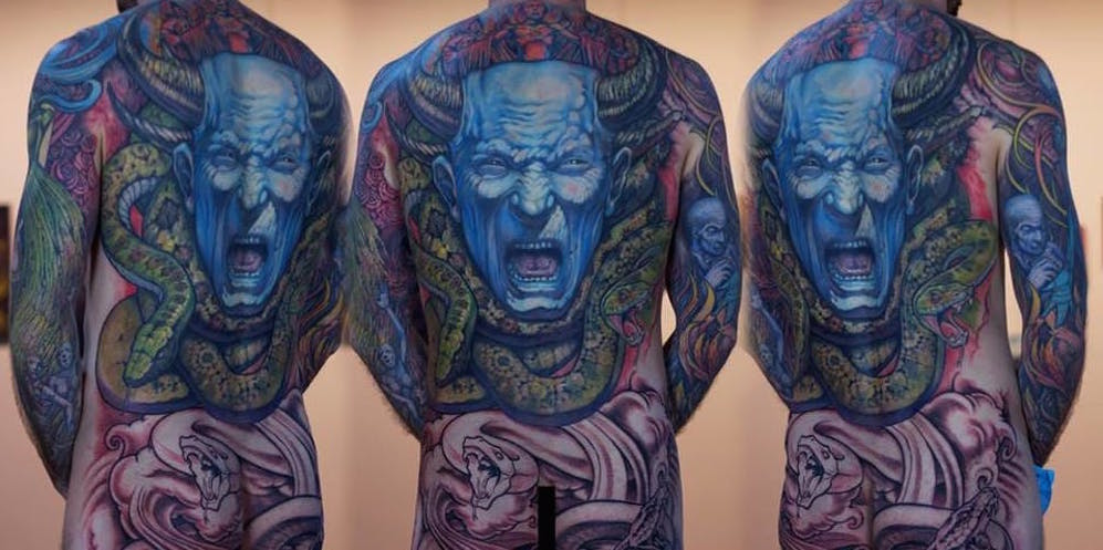 Bodysuit by Jason Butcher : Tattoos