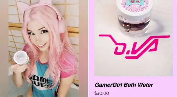 Instagram Star, Belle Delphine is Now Reportedly Selling One Jar