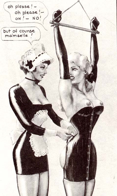 Old Porn Magazines Bondage - NSFW 1940s Fetish: The first 26 BIZARRE Magazine Covers - CVLT Nation