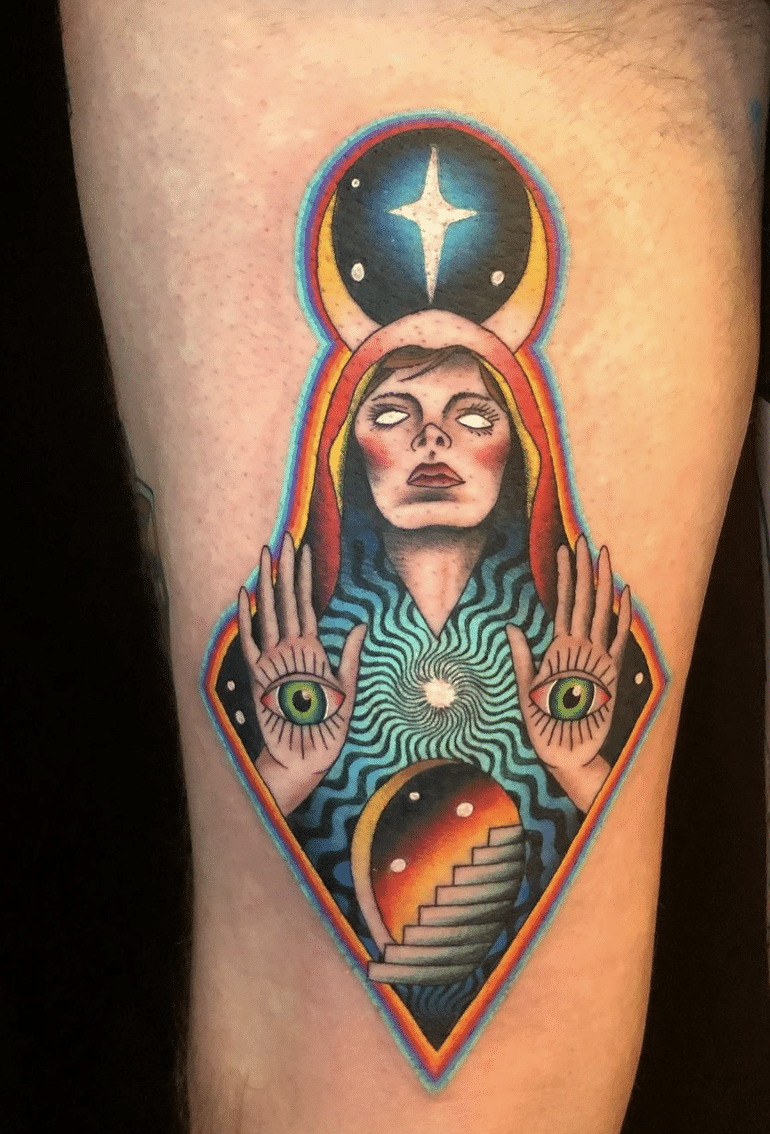 This Tattoo Artist Specializes In Trippy Tattoos And It Looks Totally Cool  23 Pics  Bored Panda